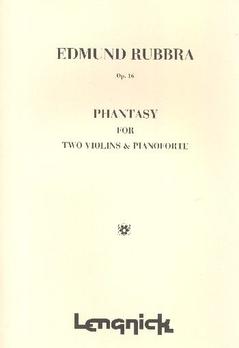 Phantasy op.16  for 2 violins and piano  