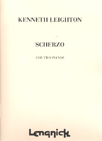 Scherzo  for 2 pianos  score
