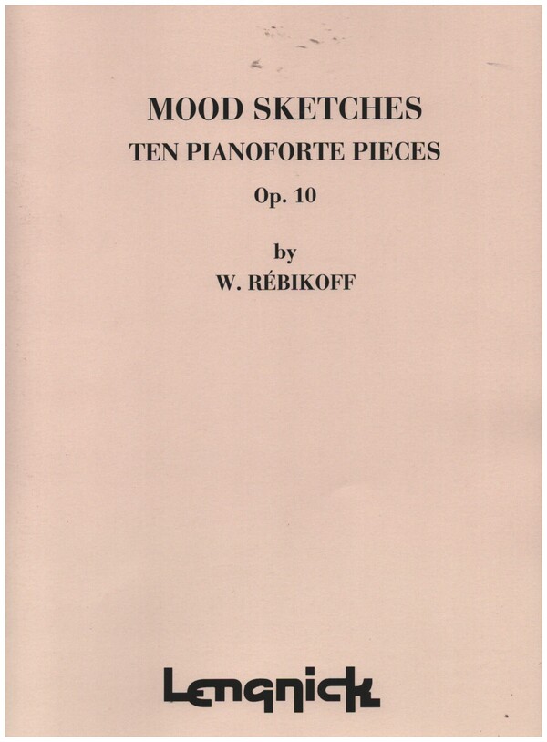 Mood Sketches op.10  for piano  