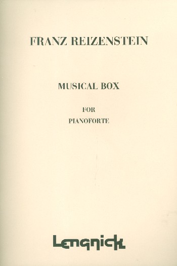 Musical Box  for piano  