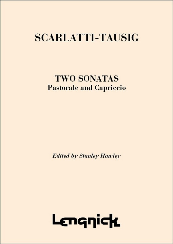 Scarlatti&nbsp;&nbsp;2 Sonatas&nbsp;&nbsp;Piano