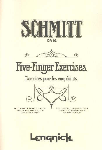 Five-Finger Exercises op.16  for piano  