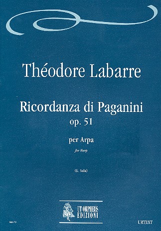 Ricordaza di Paganini op.51&nbsp;&nbsp;per arpa&nbsp;&nbsp;