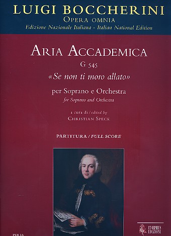 Se non ti moro allato G545 per soprano&nbsp;&nbsp;e orchestra&nbsp;&nbsp;partitura