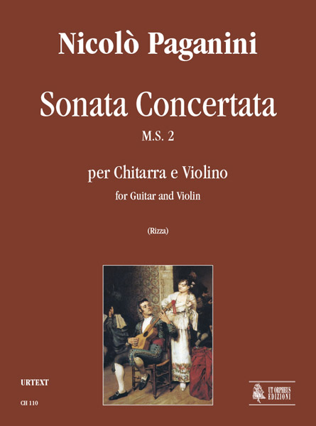 Sonata concertata MS2 per chitarra&nbsp;&nbsp;e violino&nbsp;&nbsp;partitura e parti