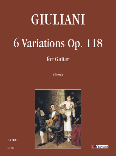 6 Variations op.118  for guitar  