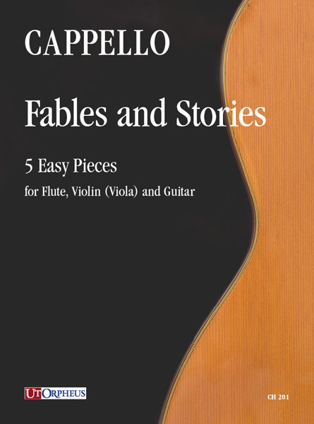 Fables and Stories  for flute, violin (viola) and guitar  score and parts