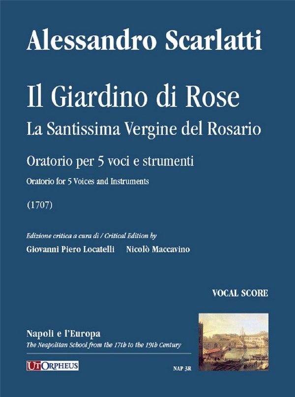 Alessandro Scarlatti, l Giardino di Rose  5 Voices and Chamber Ensemble  Vocal Score