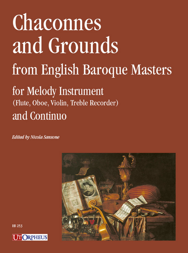 Chaconnes and Grounds from english Baroque Masters  for melody instrument and Bc  