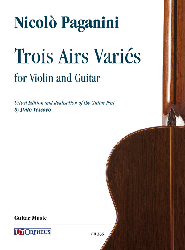 Trois Airs Variés&nbsp;&nbsp;per Violino e Chitarra&nbsp;&nbsp;