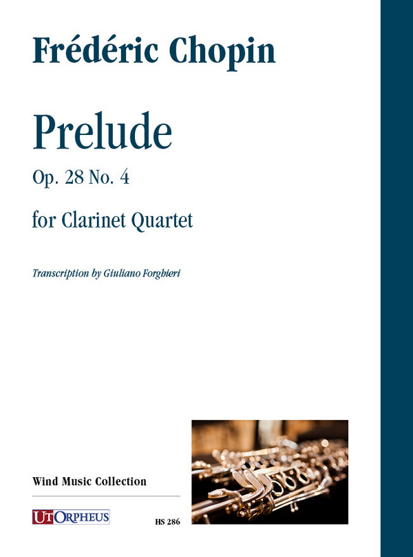 Preludio op.28 no.4&nbsp;&nbsp;for 4 clarinets&nbsp;&nbsp;