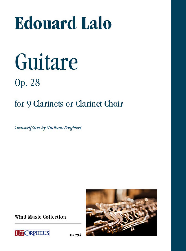 Guitare op.28  per 9 Clarinetti o Orchestra di Clarinetti  
