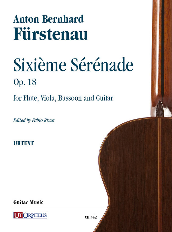 Sixième Sérénade op.18  per flauto, viola, fagotto e chitarra  