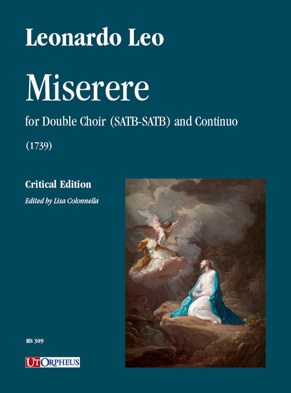 Miserere  for double chorus and Bc  score