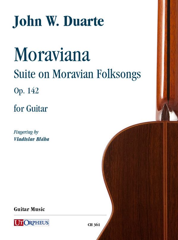 Moraviana - Suite on Moravian Folksongs op.142&nbsp;&nbsp;per chitarra&nbsp;&nbsp;