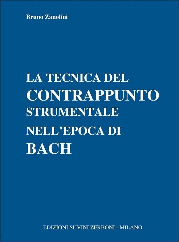 Bruno Zanolini, Tecnica Del Contrappunto Strumentale    Partitur