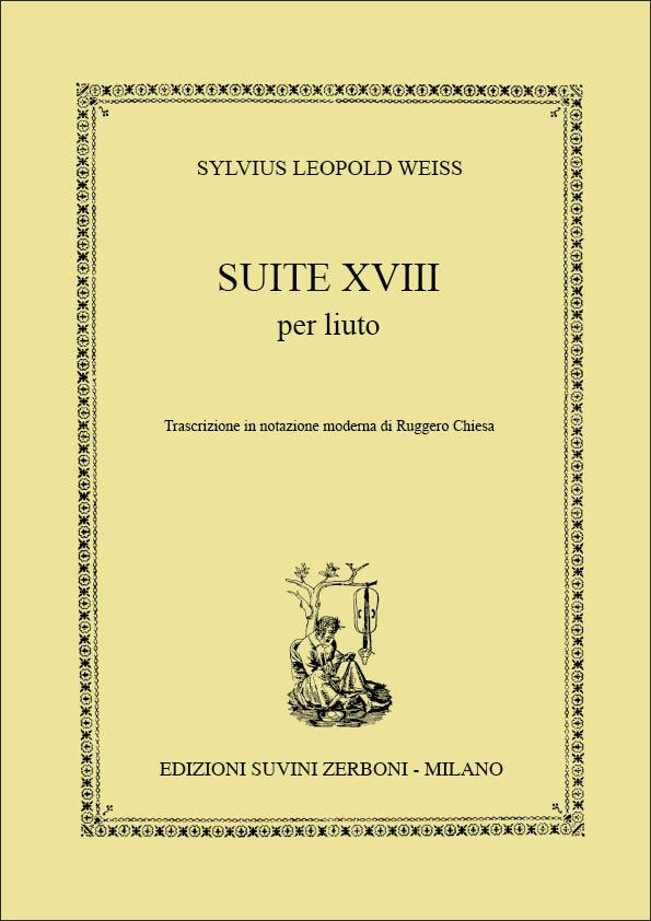 Suite Xviii   Per Liuto  