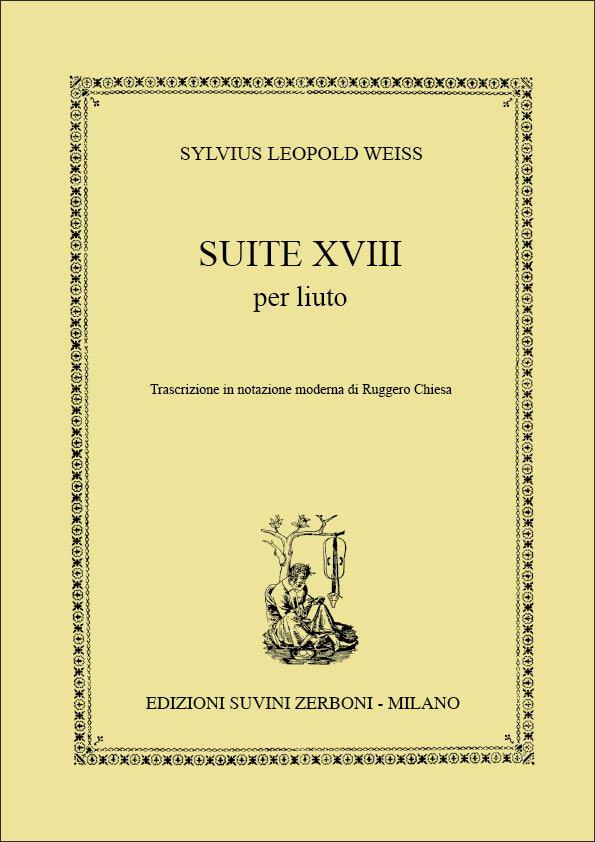 Suite Xviii   Per Liuto  