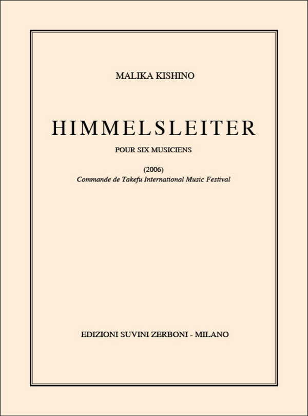 Himmelsleiter&nbsp;&nbsp;&nbsp;&nbsp;Partitur