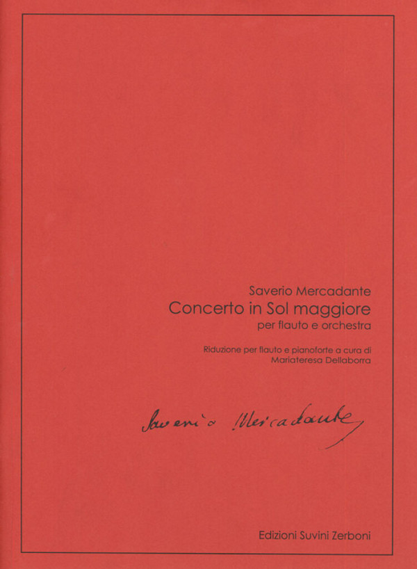 Concerto in Sol maggiore  per flauto e pianoforte   