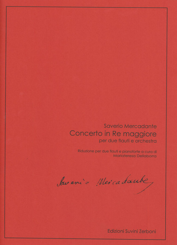 Concerto in Re maggiore  2 Flutes and Piano  Partitur + Stimmen