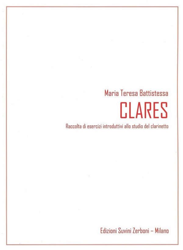 Clares  Clarinet  