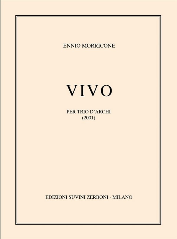 Vivo  Violin, Viola and Cello  Partitur