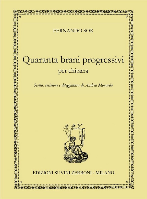Quaranta brani progressivi &nbsp;&nbsp;per chitarra&nbsp;&nbsp;