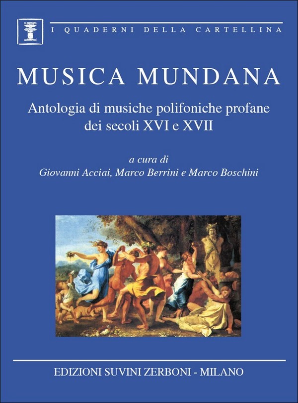 Bosco, Musiche Polifoniche Profane Dei Secoli XVI e XVII  Chor  Buch