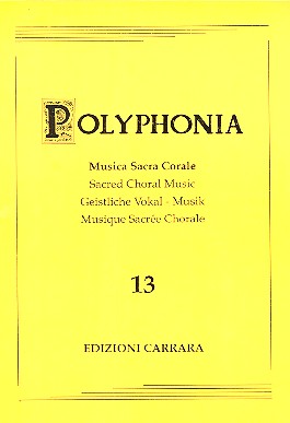 Missa Jager  e  Magnificat octavi toni&nbsp;&nbsp;per coro mixto a cappella&nbsp;&nbsp;partitura