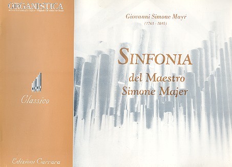 Sinfonia del Maestro Simone Majer  per organo  