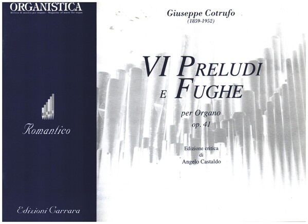 6 Preludi e Fughe op.41  per organo  