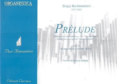 Prélude op.3,2  per organo  