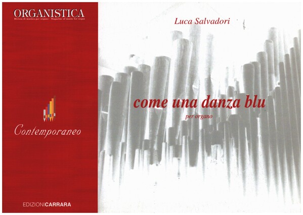 Come una danza blu  per organo  
