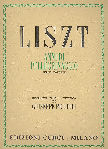 Anni di pellegrinaggio  per pianoforte  