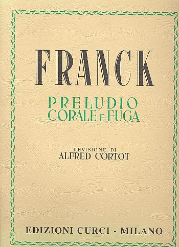 Preludio, corale e fuga  per pianoforte  