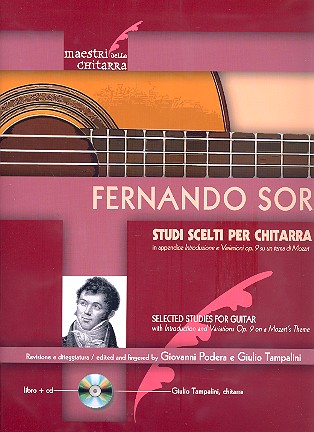 Studi scelti (+CD)&nbsp;&nbsp;per chitarra&nbsp;&nbsp;