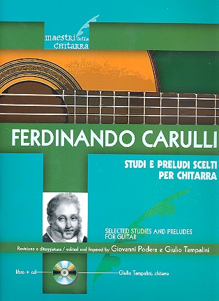 Preludi e studi scelti (+Online-Audio)  per chitarra  