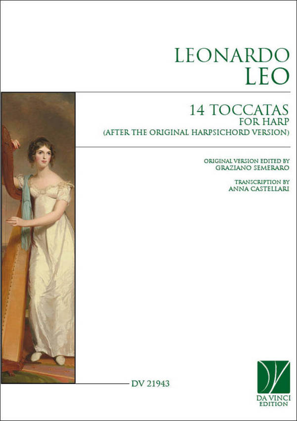 14 Toccatas (after the original harpsichord version)  for harp  Book