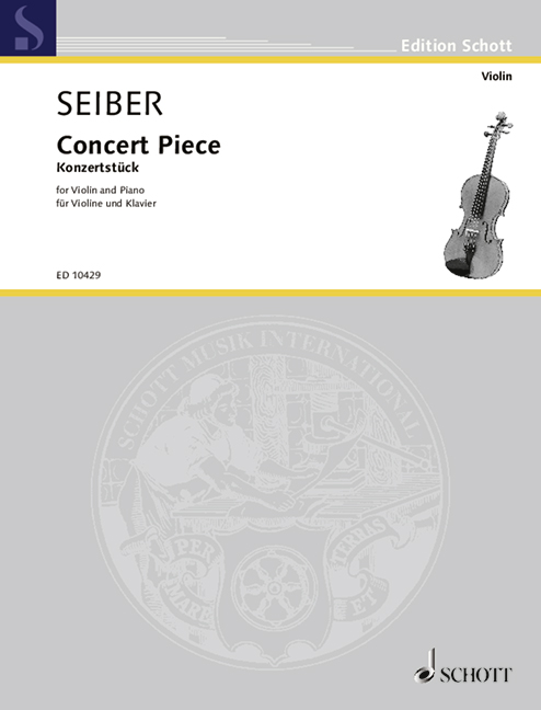 Konzertstück  für Violine und Klavier  