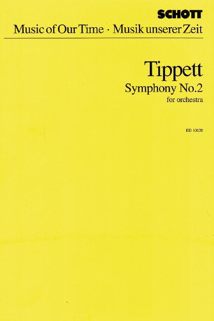 Tippett, Sir Michael Symphony No. 2&nbsp;&nbsp;für Orchester&nbsp;&nbsp;Studienpartitur