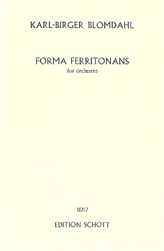 Forma Ferritonans  for orchestra  study score