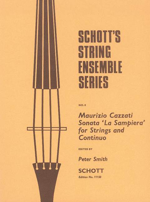 Sonata La Sampiera  für Streicher und Basso continuo  Partitur und Stimmen Partitur = Tasteninstrument