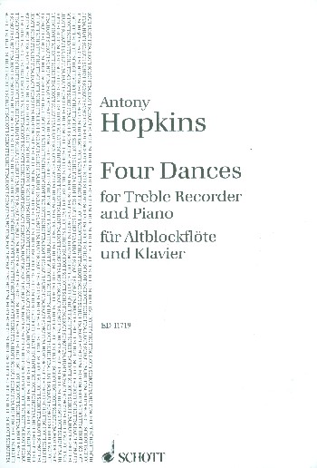 4 Tänze  für Altblockflöte und Klavier  