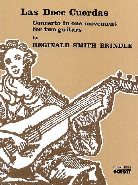 Smith Brindle, Reginald Las Doce Cuerdas&nbsp;&nbsp;für 2 Gitarren&nbsp;&nbsp;Spielpartitur