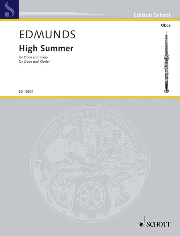 Edmunds, Christopher High Summer&nbsp;&nbsp;für Oboe und Klavier&nbsp;&nbsp;