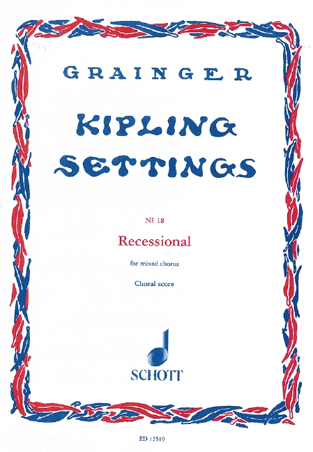 Recessional&nbsp;&nbsp;für gemischten Chor&nbsp;&nbsp;Chorpartitur