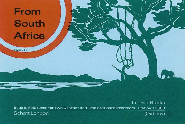 From South Africa  für 3 Blockflöten (SSA/SSB)  Spielpartitur