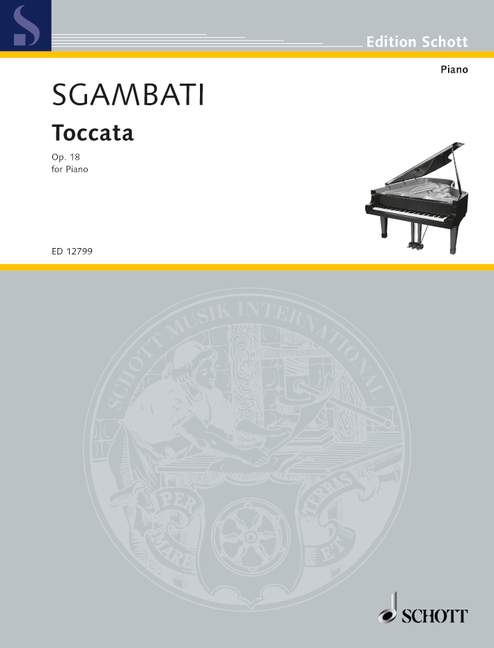 Toccata op.18  für Klavier  