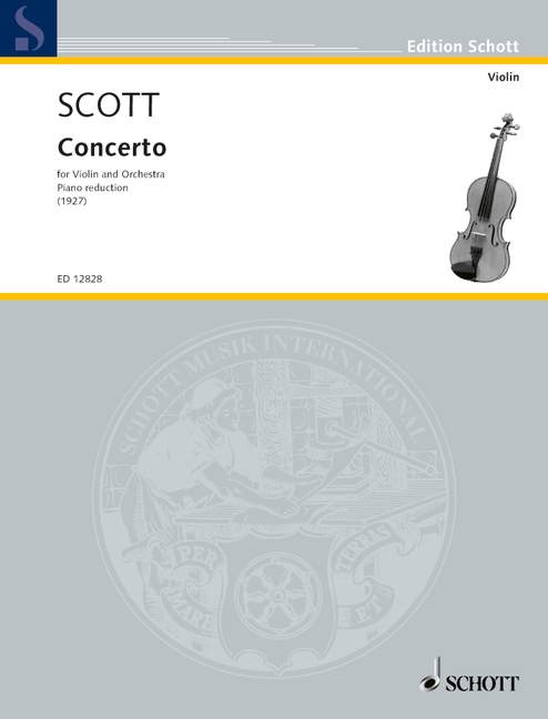 Concerto  for violin and orchestra  vocal score